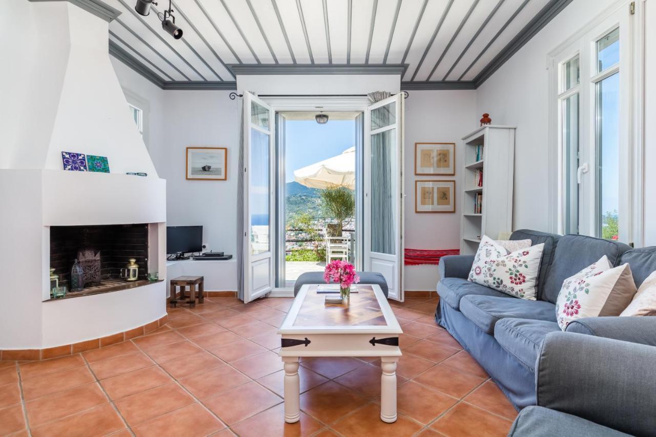 Villa Nina Skopelos- Private Pool - Magnificent Views エクステリア 写真