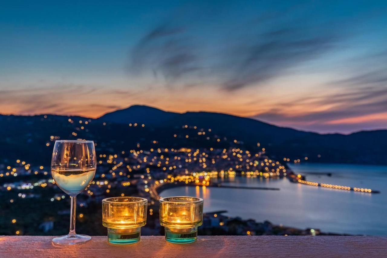 Villa Nina Skopelos- Private Pool - Magnificent Views エクステリア 写真
