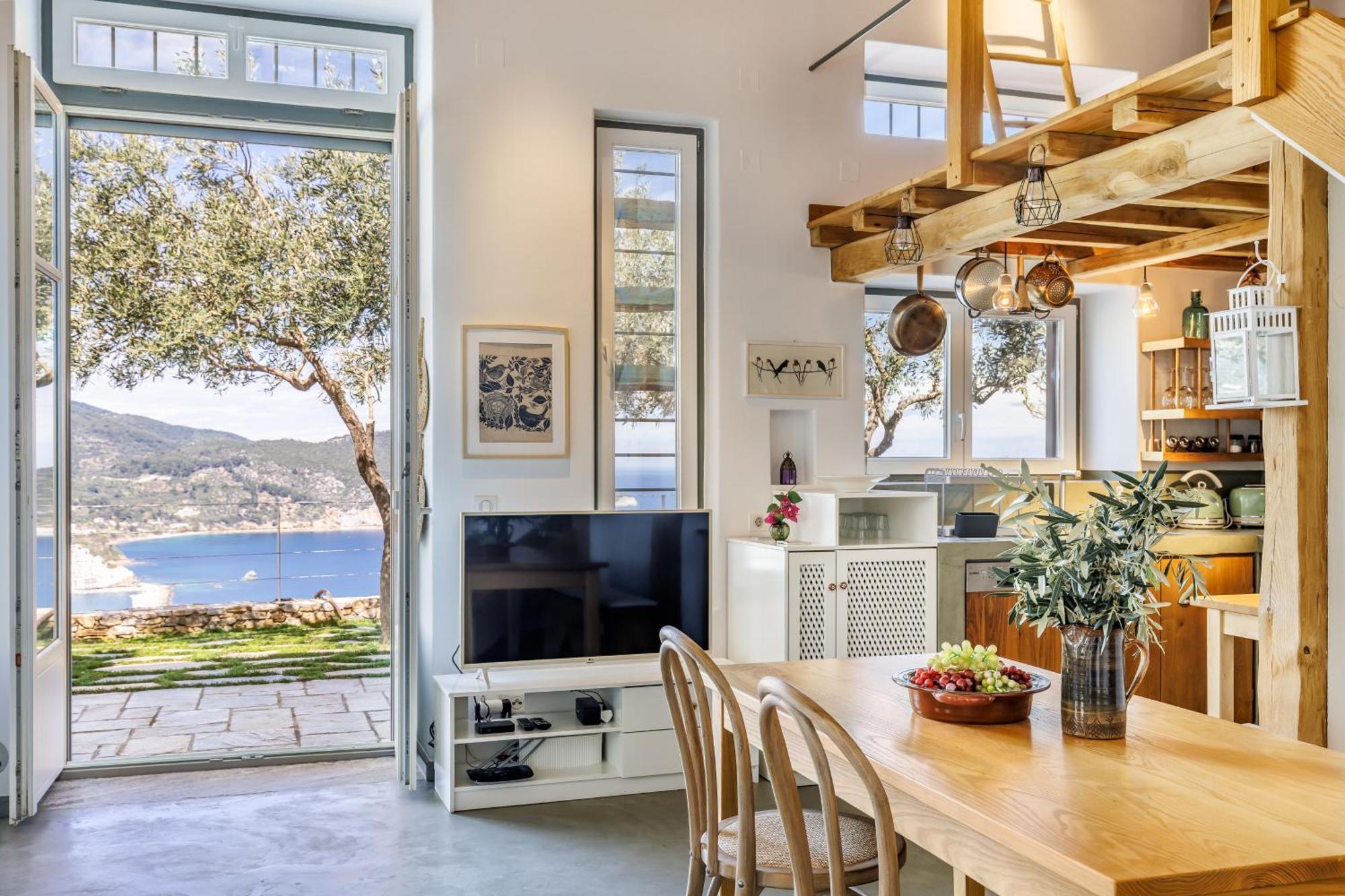 Villa Nina Skopelos- Private Pool - Magnificent Views エクステリア 写真