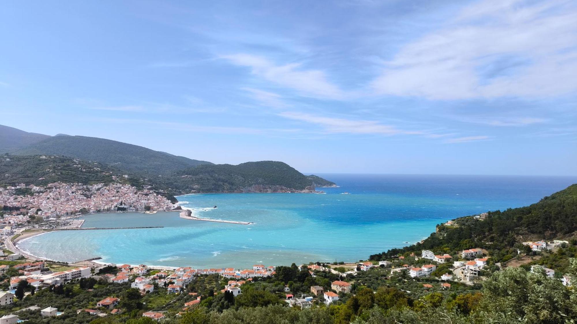 Villa Nina Skopelos- Private Pool - Magnificent Views エクステリア 写真